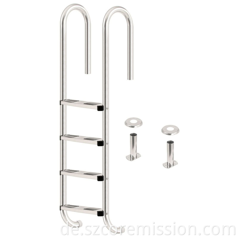 Swimming Pool Deck Ladder Double Sided Pool Ladder